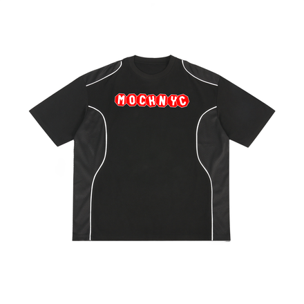 Mock NYC Mesh Panel T-Shirt